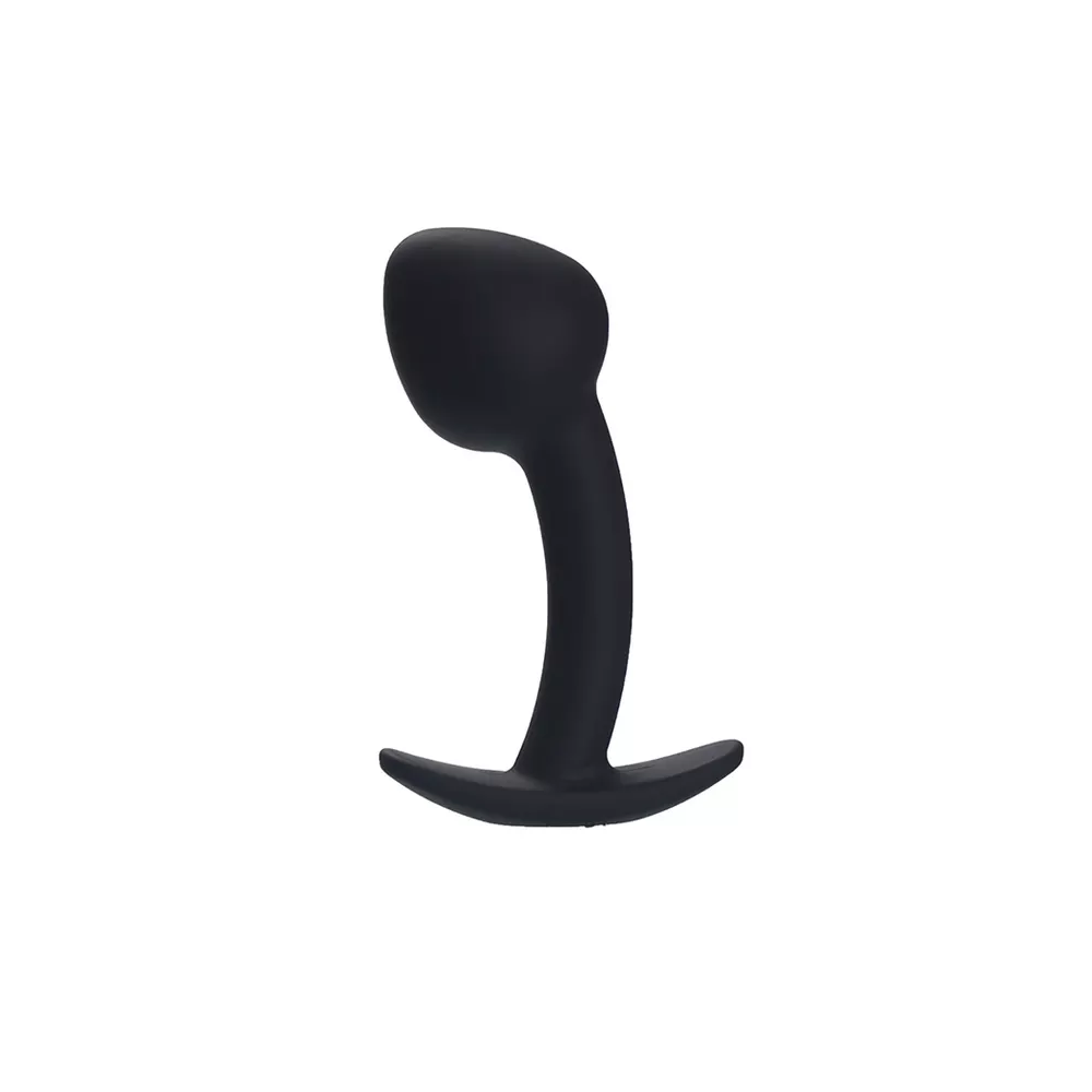 Black Silicone Butt Plug