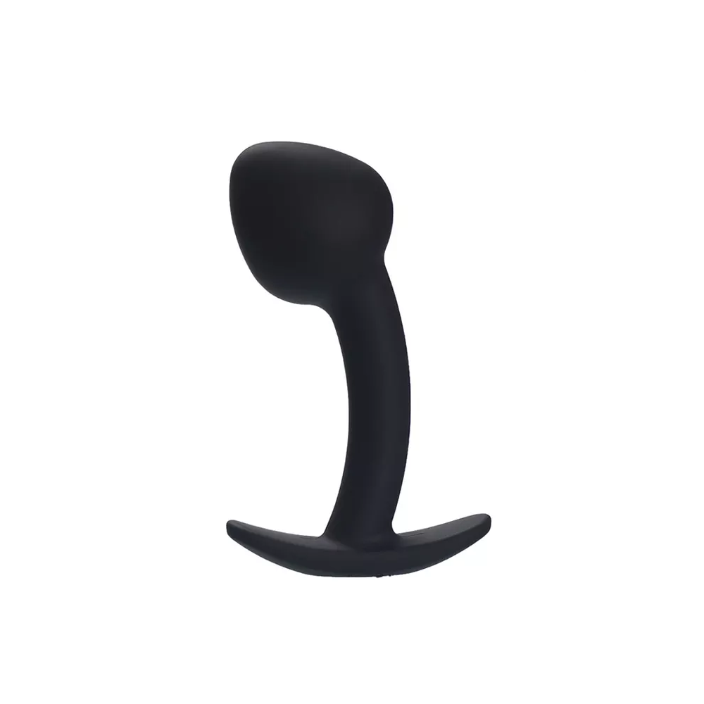 Black Silicone Butt Plug