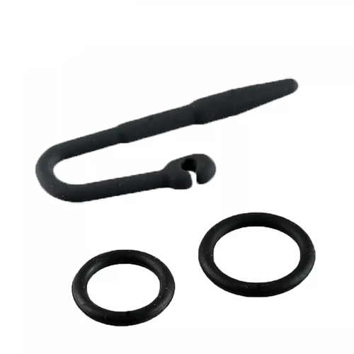 Black Silicone Sperm Stopper