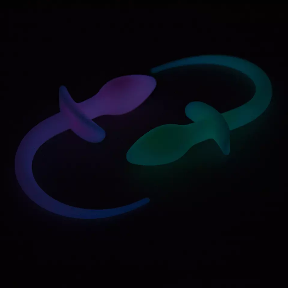 Glowing Tail Butt Plug