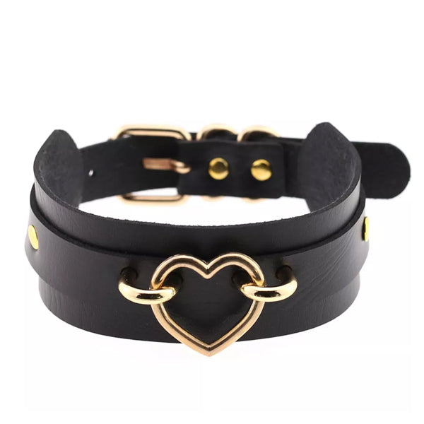 Heart of Gold Choker