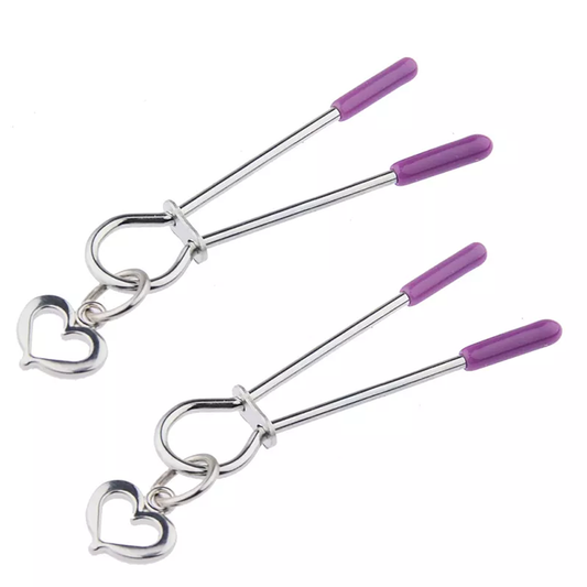 Mini Heart Nipple Clamps