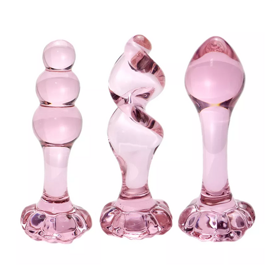 Pink Crystal Butt Plug