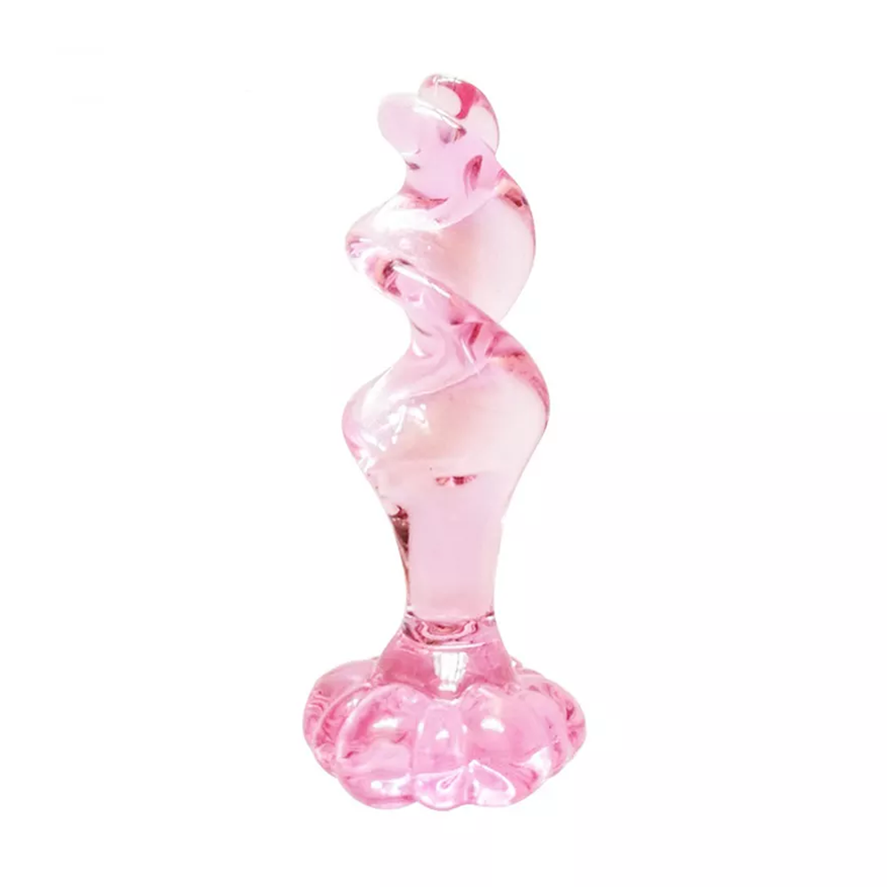 Pink Crystal Butt Plug