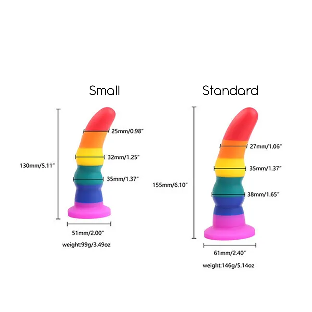Rainbow Dildo