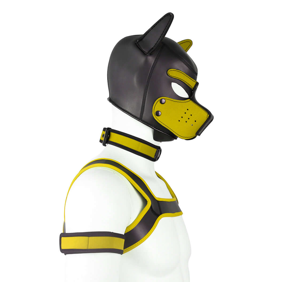 ALPHA PUP HOOD SET - Yellow & Black