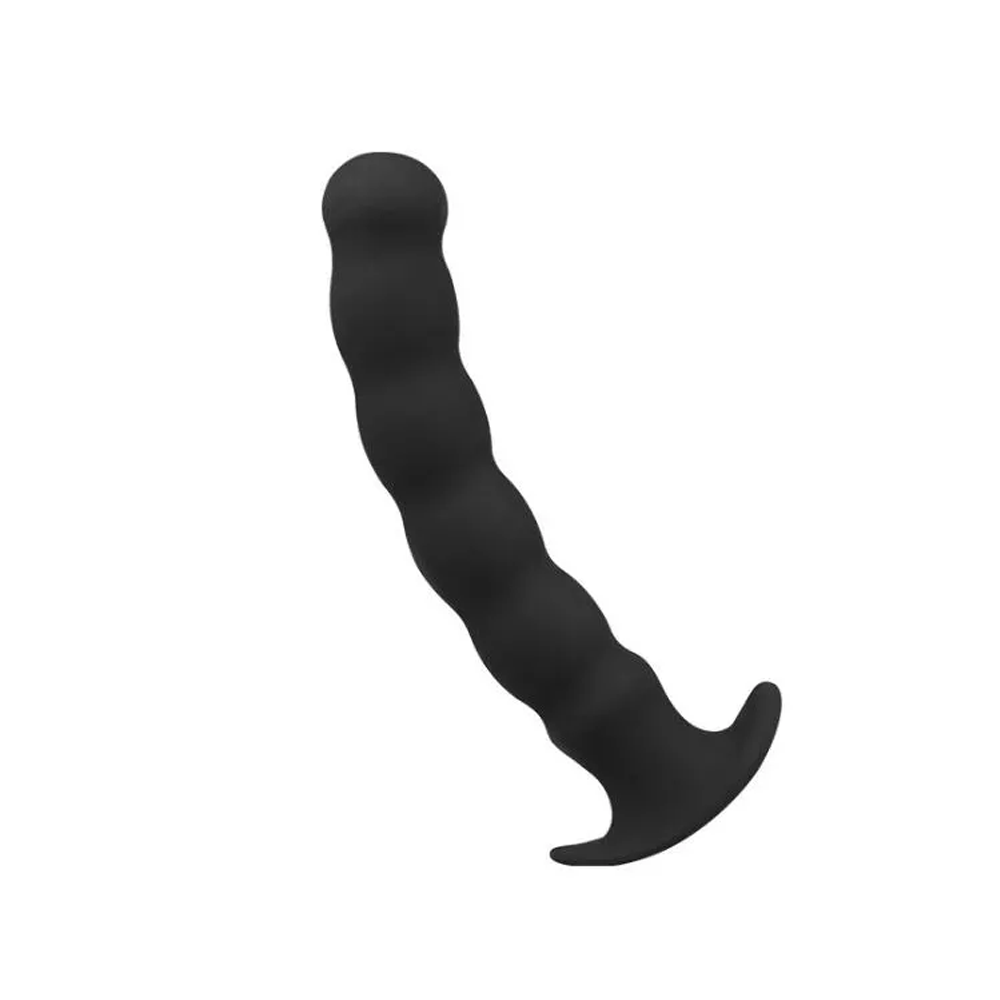 Silicone Beaded Butt Plug