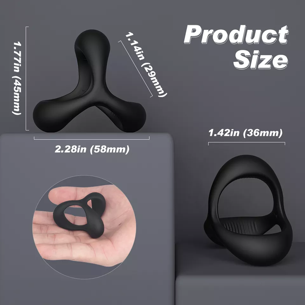 Triple Fun Cock Ring