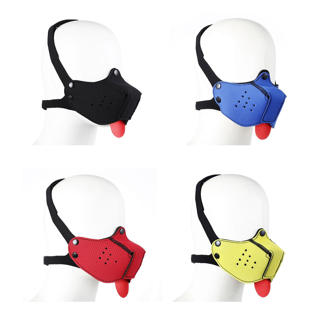 PUPPY PLAY MUZZLE - Black