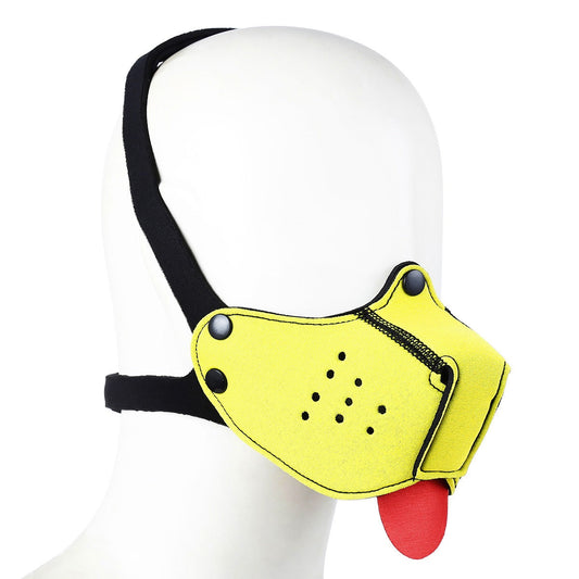PUPPY PLAY MUZZLE - Yellow