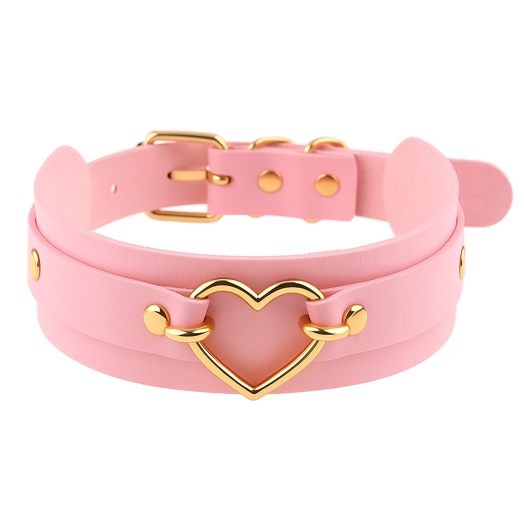 Heart of Gold Choker
