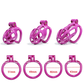 Purple Python Chastity Cage - Standard