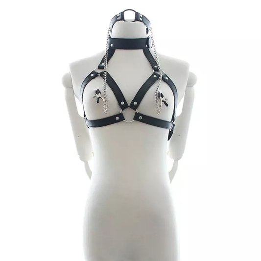 Female Harness and Ring Gag
