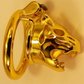 Golden Tiger Chastity Cage